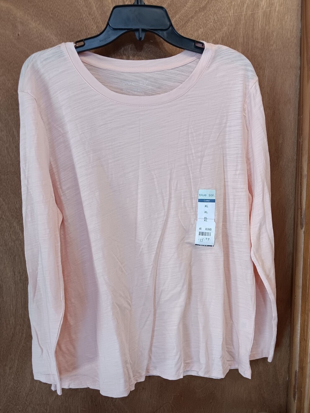 Blue Sol Light Pink Long-Sleeve Women's Tee -